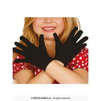 PAIRE DE GANTS ENFANT NOIR 17CM