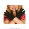 PAIRE DE GANTS ENFANT NOIR 17CM