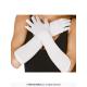 PAIRE DE GANTS BLANC 45CM