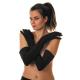 GANTS LONGS NOIRS 56CM