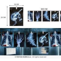 GUIRLANDE RADIOGRAPHIQUE 16X22CM EN PAPIER 3M