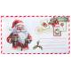 SERVIETTES LETTRE PERE NOEL 40X33CM X20