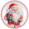 ASSIETTES CARTON PERE NOEL 23CM X10