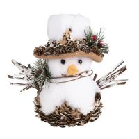 BONHOMME DE NEIGE 15CM
