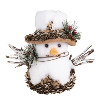 BONHOMME DE NEIGE 15CM