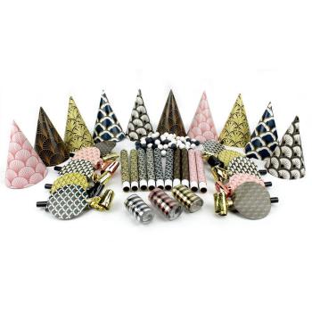 BOITE COTILLONS 10 PERSONNES ART DECO