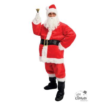 COSTUME PERE NOEL FOURRURE T.L/XL