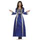 COSTUME MEDIEVAL BLUE LADY T.XL