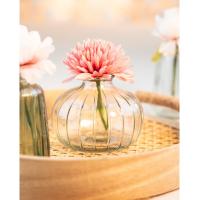 VASE VERRE BARI TRANSPARENT 11CMX8.5CM