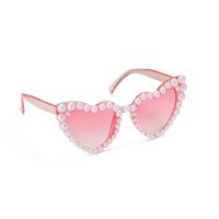 LUNETTES COEUR ROSE AVEC PERLES