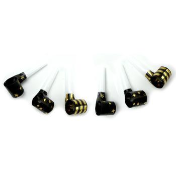 SANS GENES NOIR ET OR X6