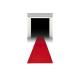 TAPIS ROUGE SIMPLE 450X60CM