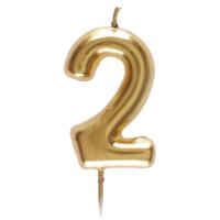 BOUGIE OR CHIFFRE 2