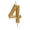 BOUGIE OR CHIFFRE 4