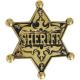 ETOILE SHERIFF DOREE PINS