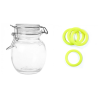 Pack Bocal rond verre 11CL + Joint jaune x12