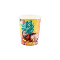 GOBELETS CARTON DRAGON BALL SUPER 250ML X8