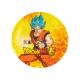 ASSIETTES DRAGON BALL SUPER 23CM X8