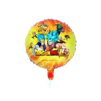 BALLON ALU ROND DRAGON BALL SUPER 43CM