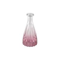 VASE ALEXANDRINE DEGRADE ROSE 6.8X14.5CM