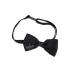 NOEUD PAPILLON SATIN NOIR "LE MARIE" 