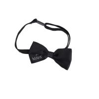 NOEUD PAPILLON SATIN NOIR "LE MARIE" 