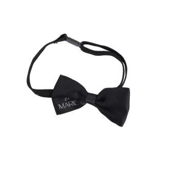 NOEUD PAPILLON SATIN NOIR "LE MARIE" 