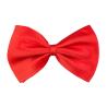 NOEUD PAPILLON SATIN ROUGE