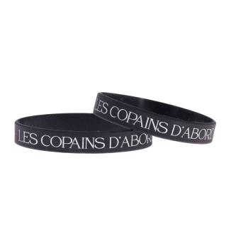 BRACELETS "LES COPAINS D'ABORD" X5