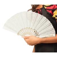 EVENTAIL GRANADA BLANC 25CM
