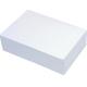 BOITE DE TRANSPORT 28X20X5CM BLANC X1