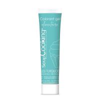 COLORANT GEL ALIMENTAIRE BLEU TURQUOISE 20G