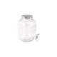 LIMONADIER EN VERRE 4L  15.5X27CM
