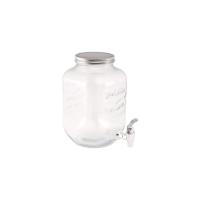 LIMONADIER EN VERRE 4L  15.5X27CM