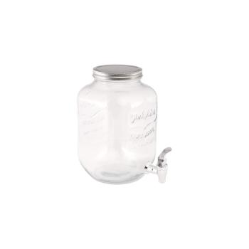 LIMONADIER EN VERRE 4L  15.5X27CM