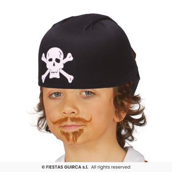 CHAPEAU EN TISSU DE PIRATE ENFANT