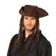 CHAPEAU PIRATE+CHEVEUX