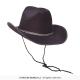 CHAPEAU DE COWBOY NOIR