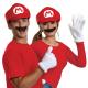 KIT SUPER MARIO ADULTE (casquette/moustache/gants)