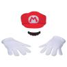 KIT SUPER MARIO ENFANT (casquette/moustache/gants)