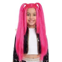 PERRUQUE KPOP ROSE ENFANT