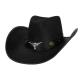 CHAPEAU COWBOY WYATT NOIR