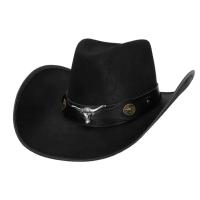 CHAPEAU COWBOY WYATT NOIR