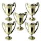 SET DE 5 COUPES OR