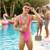 STRING MANKINI ROSE BORA