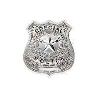 BADGE POLICE BROCHE
