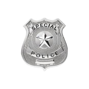 BADGE POLICE BROCHE