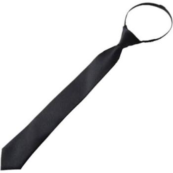 CRAVATE SATIN NOIRE