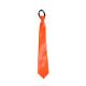 CRAVATE SATIN FLUO 45CM ORANGE