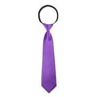 CRAVATE SATIN 45CM VIOLETTE